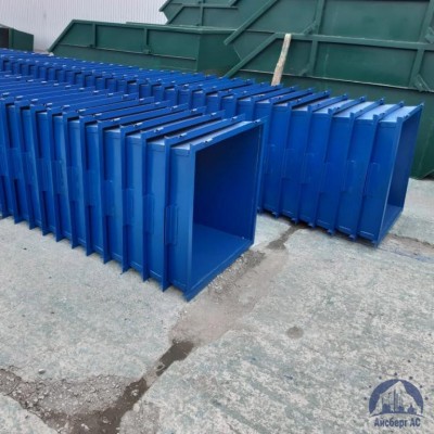 Контейнер металлический для мусора объём 1,1 м³ (евроформа)  купить в Астрахани