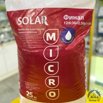 Удобрение SOLAR Финал 12:6:36+2,5MgO+МЭ купить в Астрахани