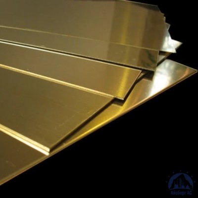 Плита латунная 82х600х1500 мм Л90 ГОСТ 2208-2007 купить в Астрахани