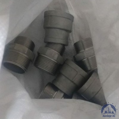Муфта нержавеющая переходная DN 20х15 3/4"-1/2" 26,9х21,3 мм AISI 304 ВР-ВР купить в Астрахани