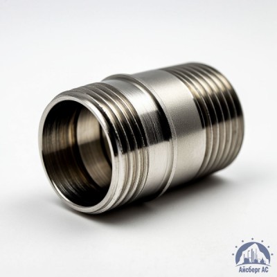 Ниппель переходной нержавеющий DN 32х15 1 1/4"-1/2" 42,4х21,3 мм AISI 316 двойной НР-НР купить в Астрахани